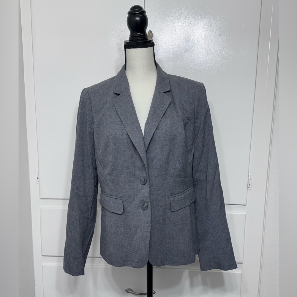 The Limited Gray Two-Button Women's Blazer